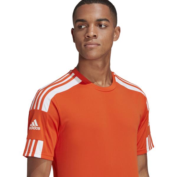 adidas Squadra 21 SS Team Orange/White Football Shirt
